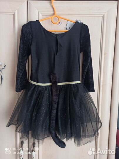 Костюм детский новый год кошка