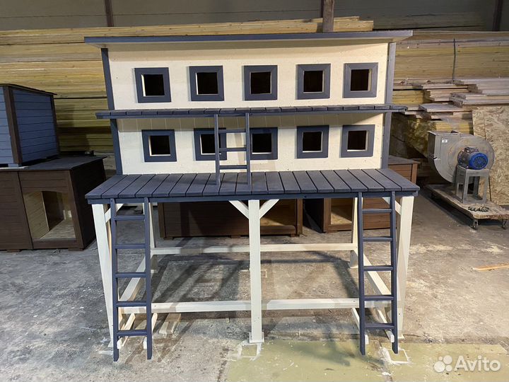 Будка для кошки зимняя