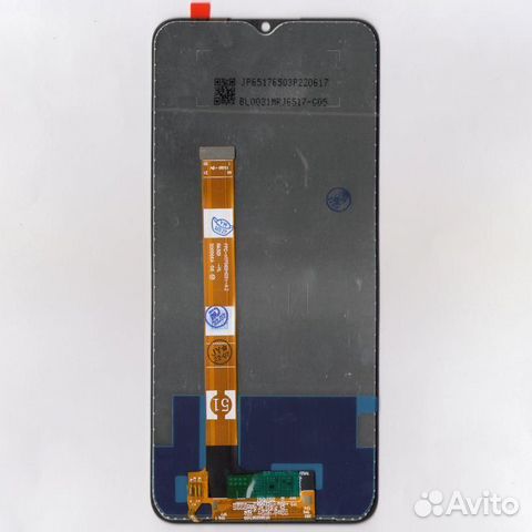 Дисплей для Realme C11/C15 +тачскрин черный