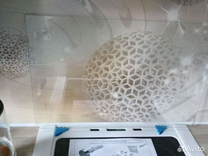 Фартук Прозрачное закалённое стекло