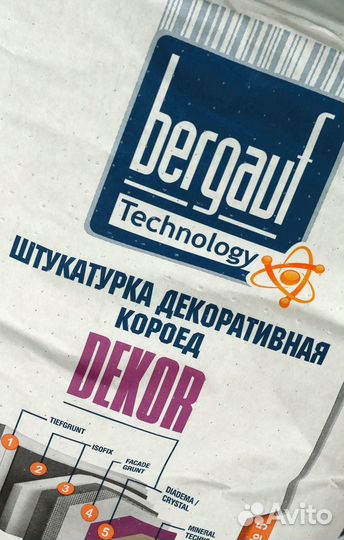 Штукатурка Bergauf Dekor короед