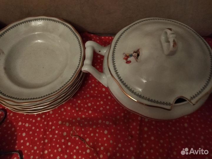 Столовый сервиз 6 персон Польша времён СССР