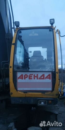 Услуги колёсного экскаватора