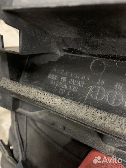 Запчасти решетки радиатора Subaru Legacy B15