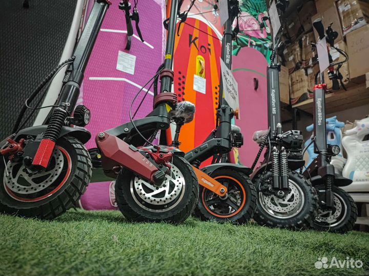 Электросамокаты Kugoo G1, M5pro, G2pro, M5, M4 pro