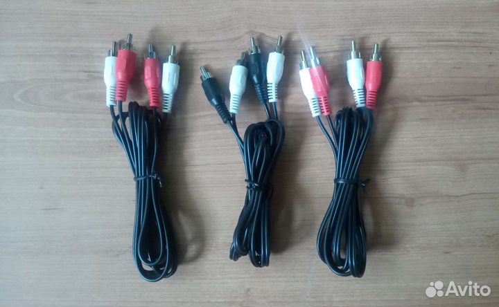 Межблочный кабель 2RCA x 2RCA, 1.5 м