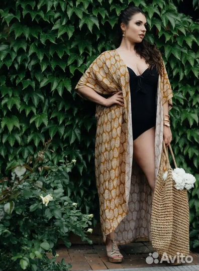 Туника пляжная накидка