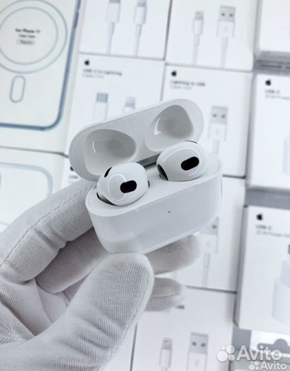Беспроводные наушники apple airpods 3 Premium