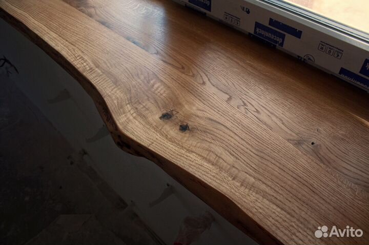 Подоконники из массива дерева