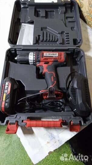 Шуруповерт бу Зубр