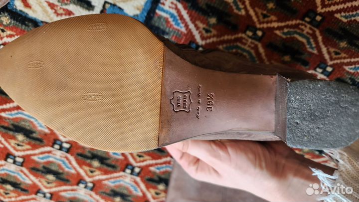 Сапоги женские натуральная кожа италия