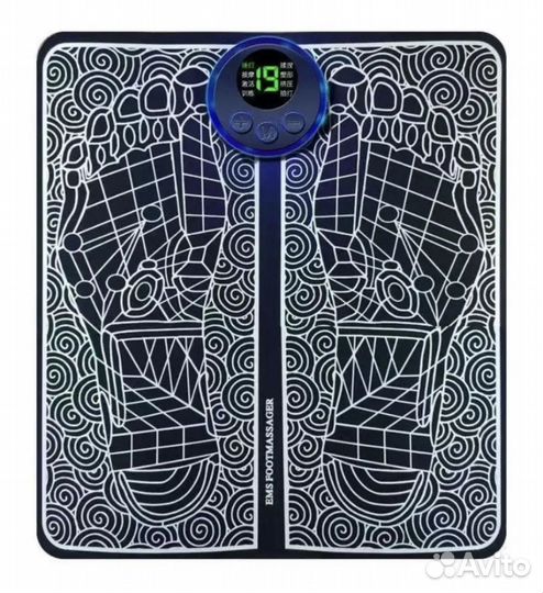 Массажер для ног коврик электрический новый