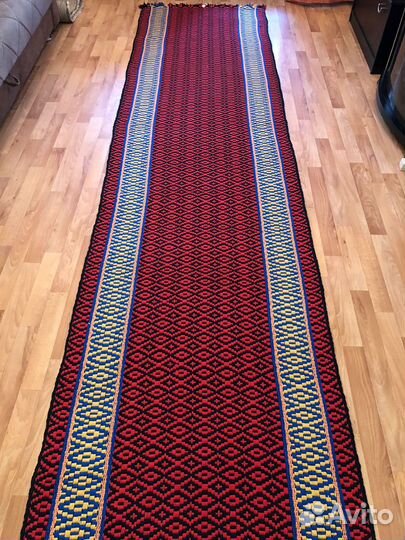 Дорожка тканая новая