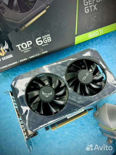 GTX 1660 Ti 6Gb Asus Tuf (в пленочке)