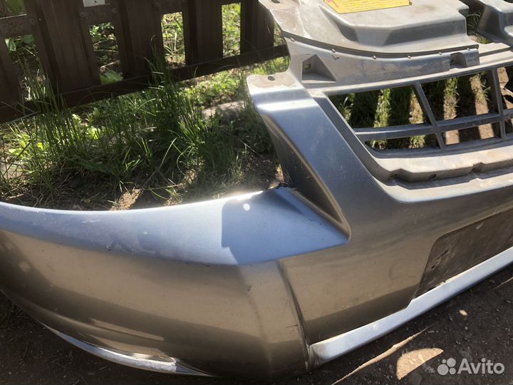 Передний бампер priora 2 седан цвет кварц, б/у