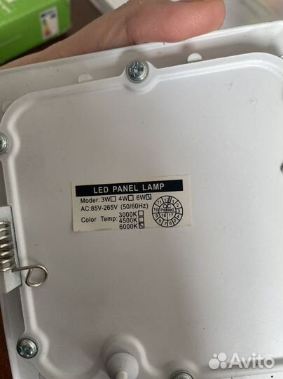 Новые потолочные светильники led