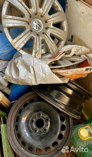 Штампованные диски r15 vag