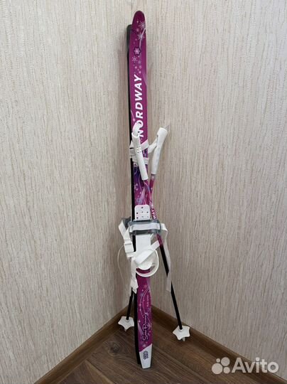 Детские лыжи на ботинки 110