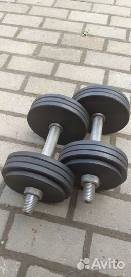 Гантели новые разборные