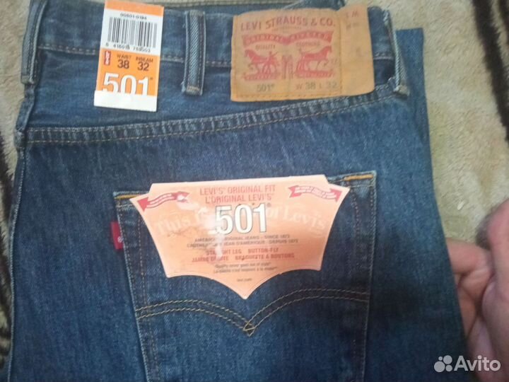 Джинсы мужские levis новые