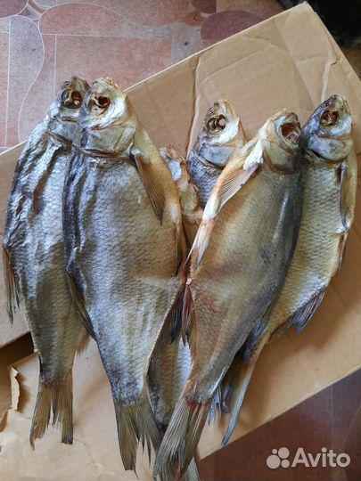 Вяленая рыба. Лещ вяленый