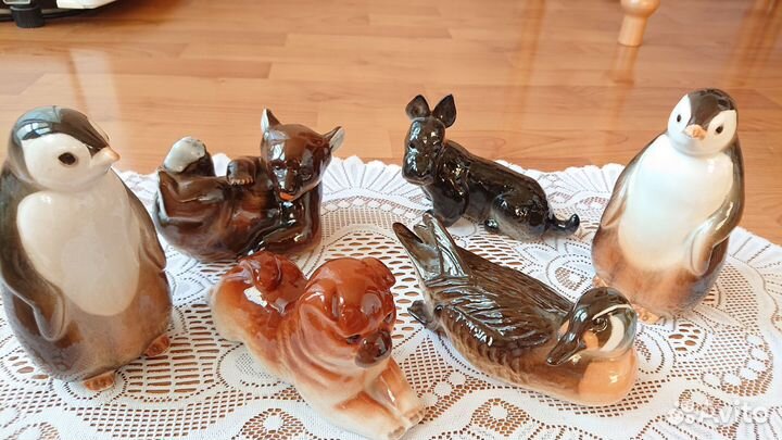 Фарфоровые статуэтки лфз, цена за все