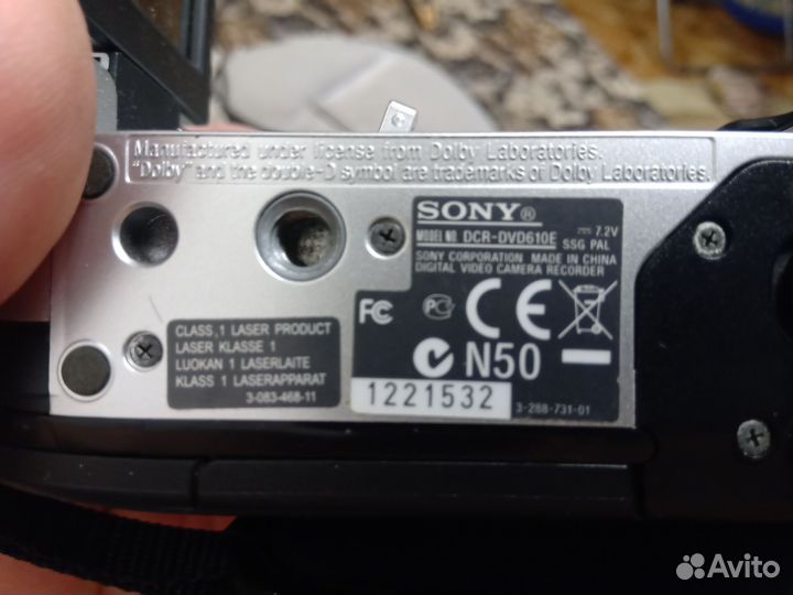 Видеокамера Sоny DCR-DVD610E