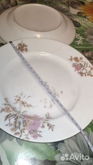 Тарелки Кузнецов две штуки d24 см