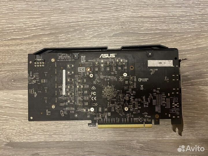 Видеокарта RX 580 8gb Asus Dual