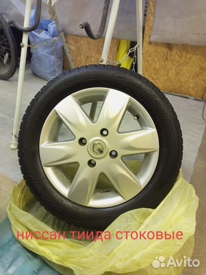Литые диски на nissan tiida 4 шт