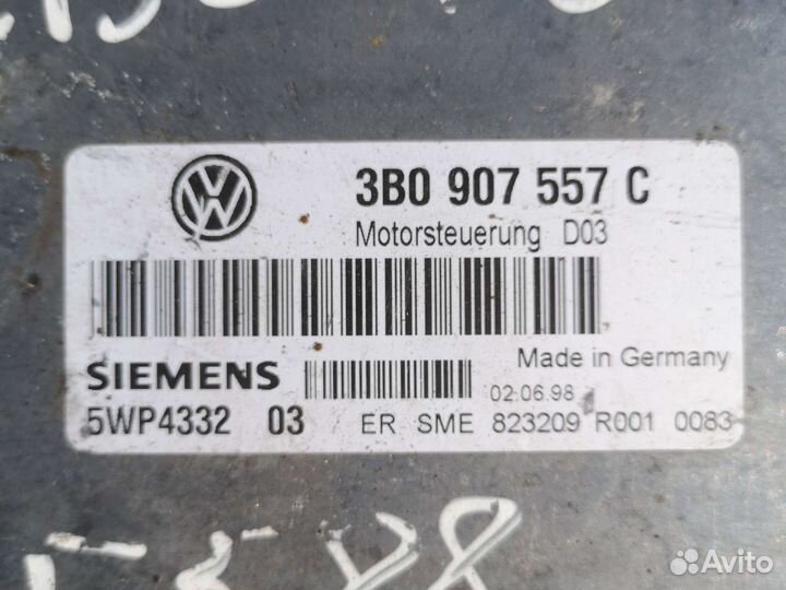 Эбу, VAG Passat B5 блок управления двс, мозги