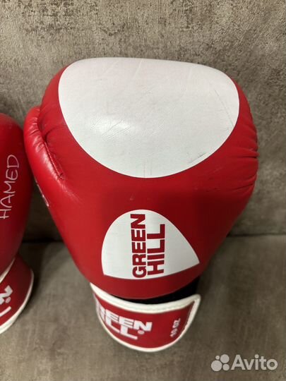 Боксерские перчатки 10 oz Green Hill
