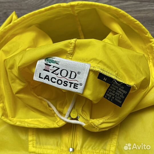 Izod Lacoste Vintage 80's Анорак-дождевик M