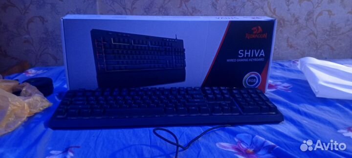 Игровая клава red dragon