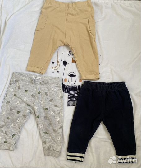 Вещи пакетом на мальчика 68 74 80