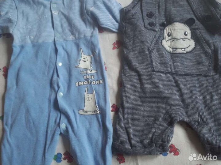 Вещи на мальчика с 0 до 10 месяцев