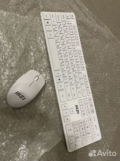 Беспроводная клавиатура и мышь MSI комплект