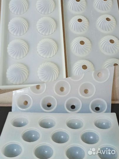 Форма 2 вида силиконовая двойная сфера, Pavoni