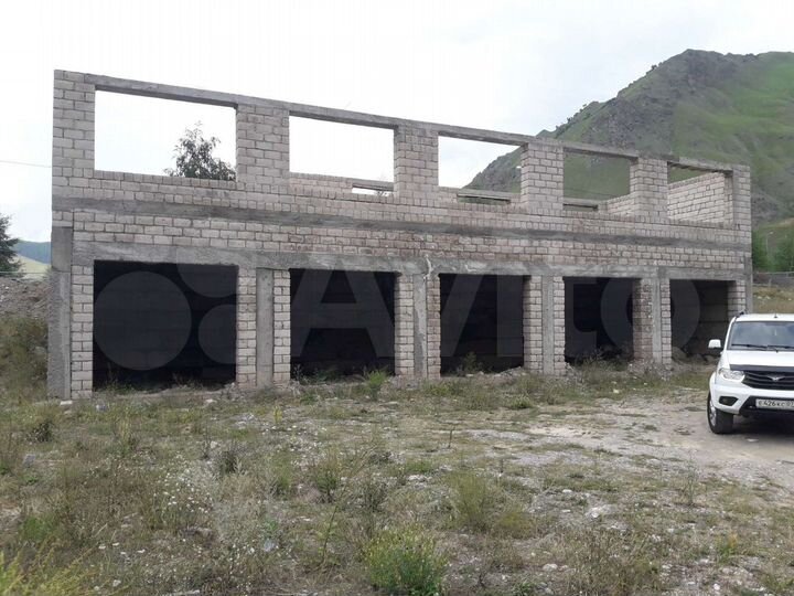 2-х этажное здание автомойки + кафе