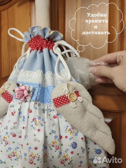 Кукла - пакетница Гусыня