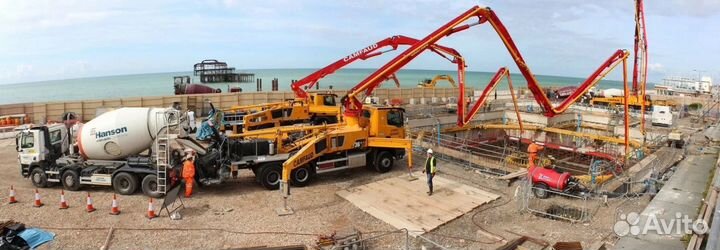 Бетон бетононасос