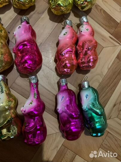 Елочные игрушки СССР