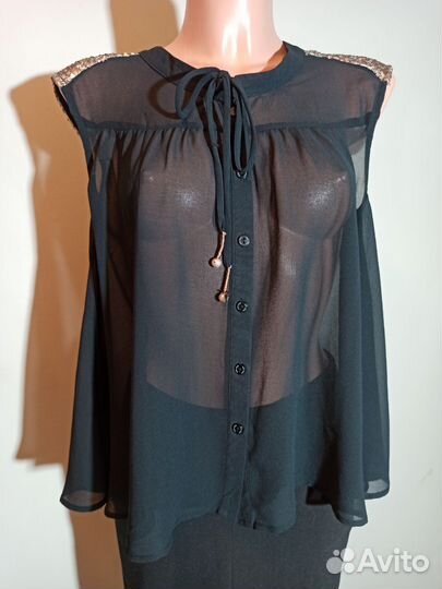Винтажная блуза Review 42/44
