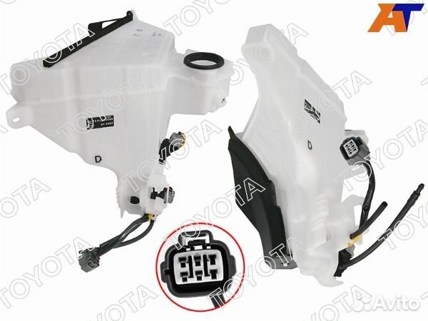 Бачок омывателя toyota land cruiser prado, toyota