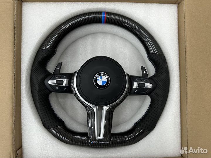 Руль BMW F10 M Performance карбон