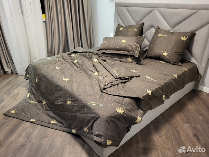 Постельное белье с готовым одеялом