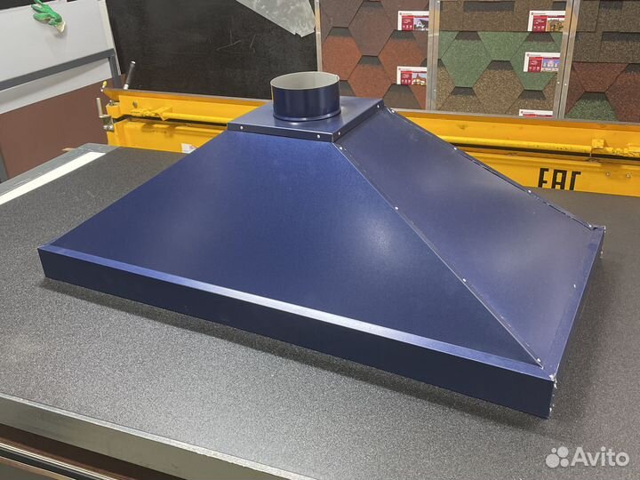 Зонт вытяжной 1200х2000 h400 (графитовый серый)