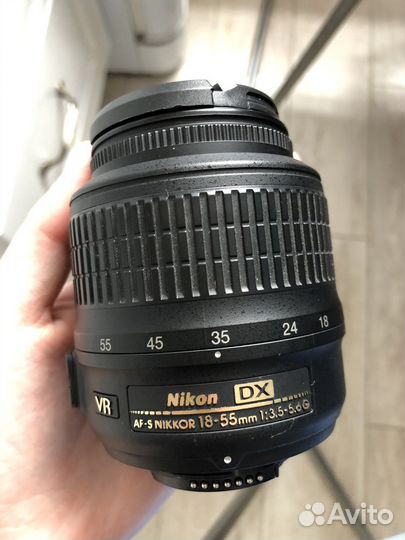 Объектив AF-S DX nikkor 18-55mm f/3.5-5.6G