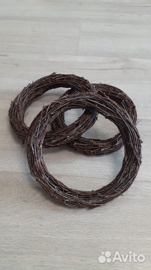 Основа для венка из березовых веток 20-22 см