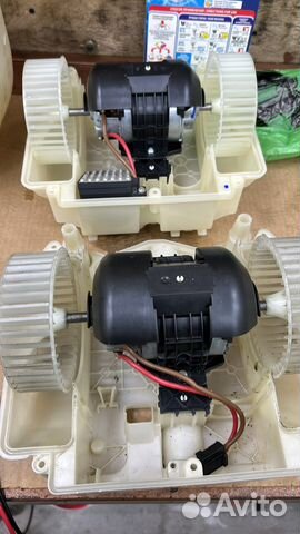 Мотор печки mercedes 221